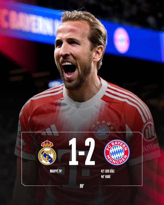 Real madrid vs Bayern (photo credit: Bayern Munich via X)