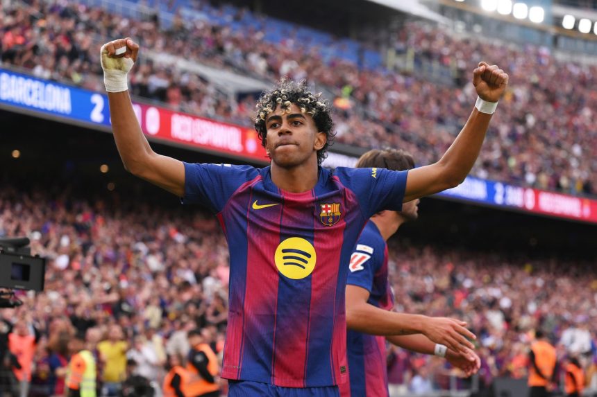 Lamine Yamal to speak with Hansi Flick ahead of Atlético Madrid game- Photo credit: Fabrizio Romano via X