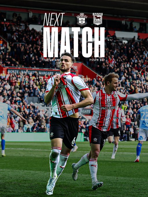 southampton vs ipswich. (photo credit: southampton via x)