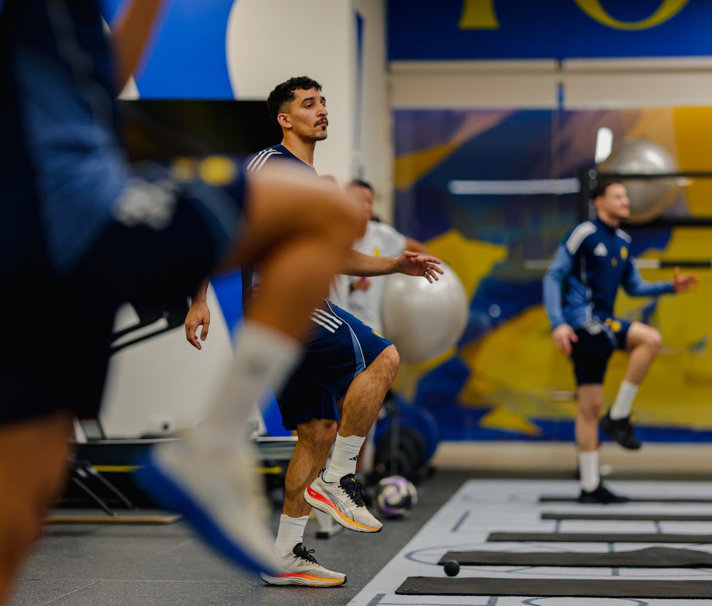 Al nassr training. (photo credit: Al nassr via x)