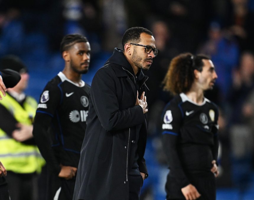 Liam Rosenior apologizes to Chelsea fans after defeat- Photo credit: Fabrizio Romano via X