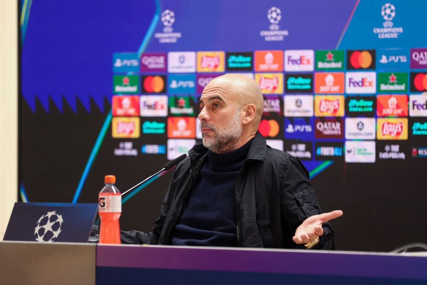 Pep Guardiola- Photo credit: Fabrizio Romano via X
