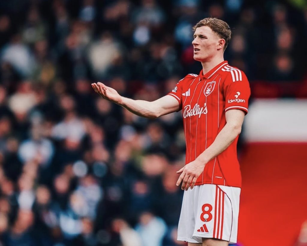 Elliot Anderson- Photo credit: Fabrizio Romano via X