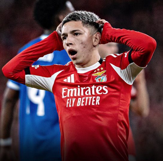 Gianluca Prestianni has been given a 6 games ban by UEFA - Photo credit: Fabrizio via X