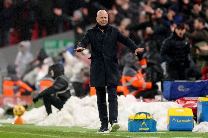 Arne Slot on his future - Photo credit: Fabrizio via X