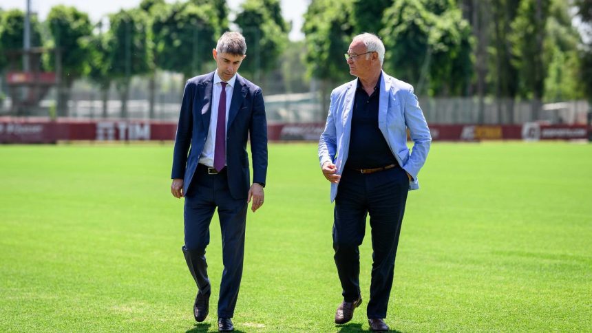 Claudio Ranieri leaves his role as Senior Advisor in AS Roma- Photo credit: Fabrizio Romano via X