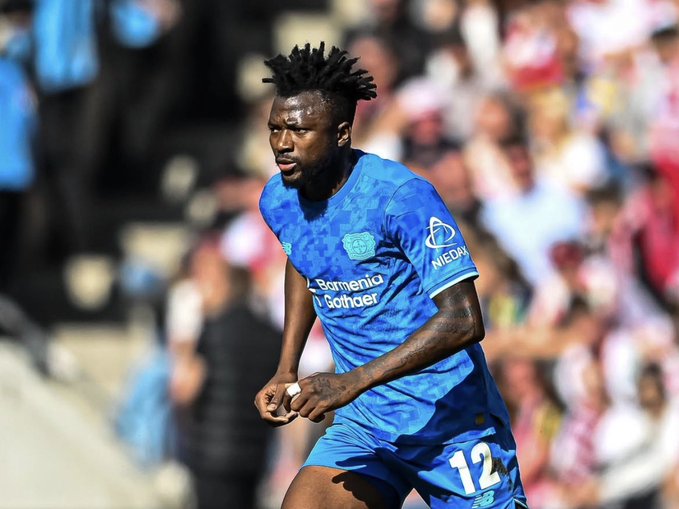 Edmond Tapsoba has agreed to sign new contract at Bayer Leverkusen (photo credit: fabrizio via x)