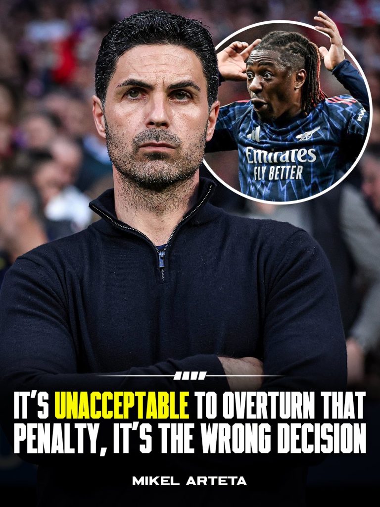 Mikel Arteta expressed fury after a controversial VAR decision- Photo credit: Fabrizio Romano via X