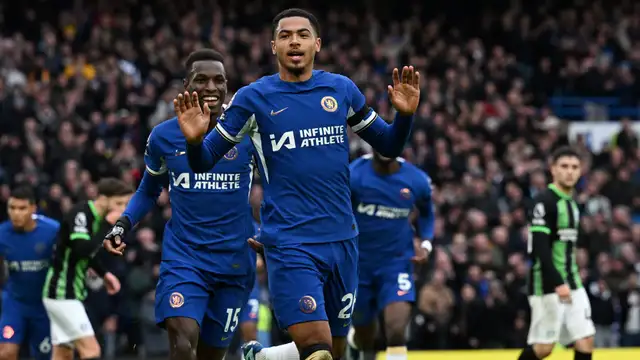 Chelsea celebrating. (photo credit: goal media)