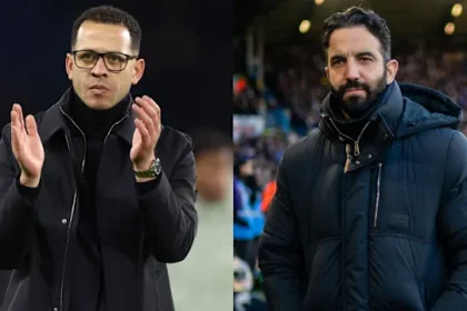 Liam Rosenior and Ruben Amorim - Photo Credit : Yahoo