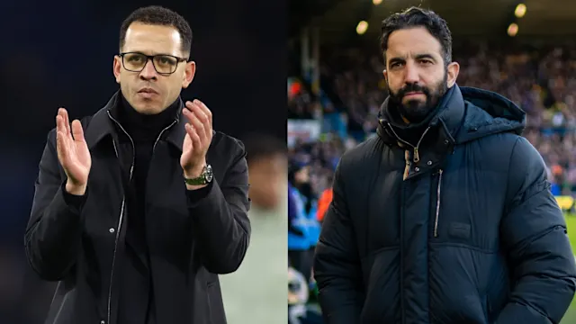 Liam Rosenior and Ruben Amorim - Photo Credit : Yahoo