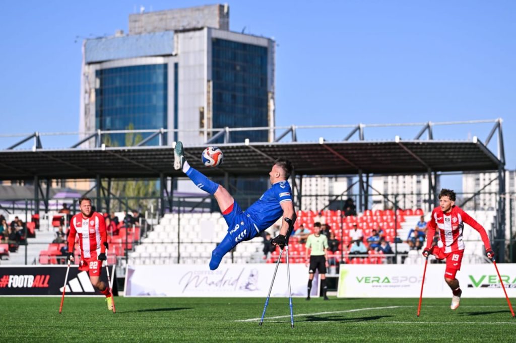 The inaugural Amputee Football (Photo credit: UEFA Web)