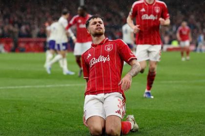 Aston Villa frustrated as Neco Williams’s strike bolsters Forest’s survival hopes (photo credit: Nottingham forest media)