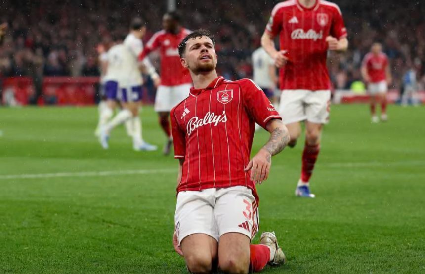 Aston Villa frustrated as Neco Williams’s strike bolsters Forest’s survival hopes (photo credit: Nottingham forest media)