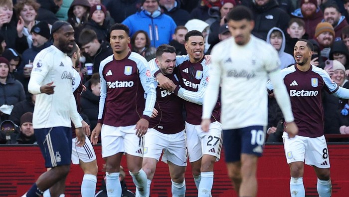 aston villa 1-1 forest. (photo credit: aston villa via x )