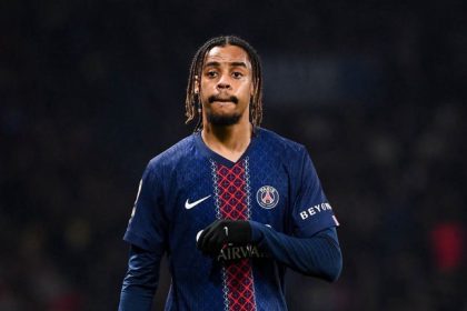 Bradley Barcola, back in team training ahead of Paris Saint-Germain (Photo credit: Fabrizio via x)