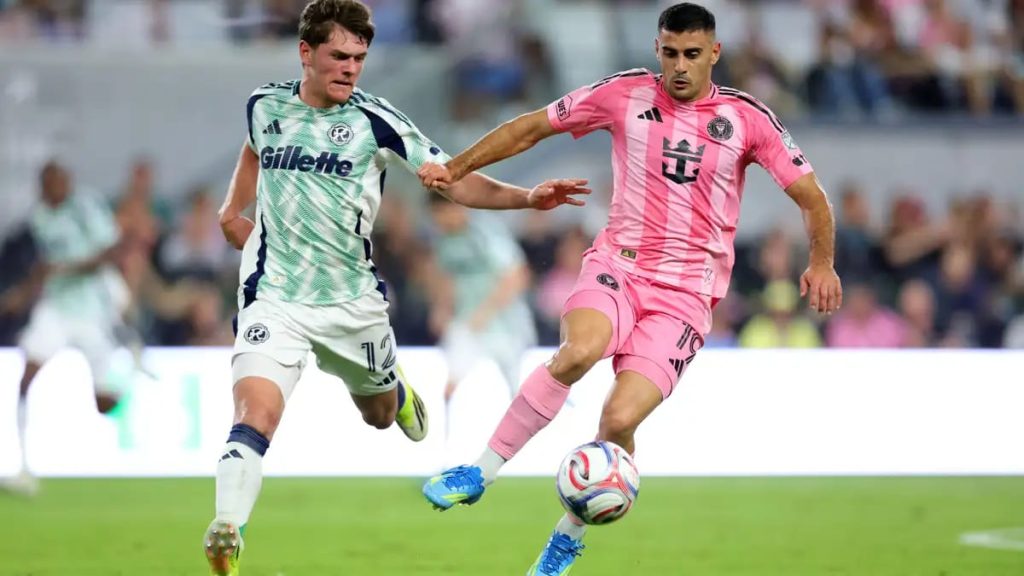 Inter Miami drew 1-1 with NE Revolution (Photo credit: GOAL Web)