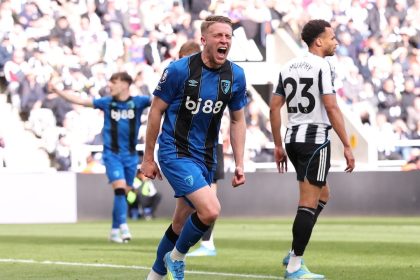 Bournemouth 2-1 newcastle. (photo credit: CHRONICLE MEDIA)