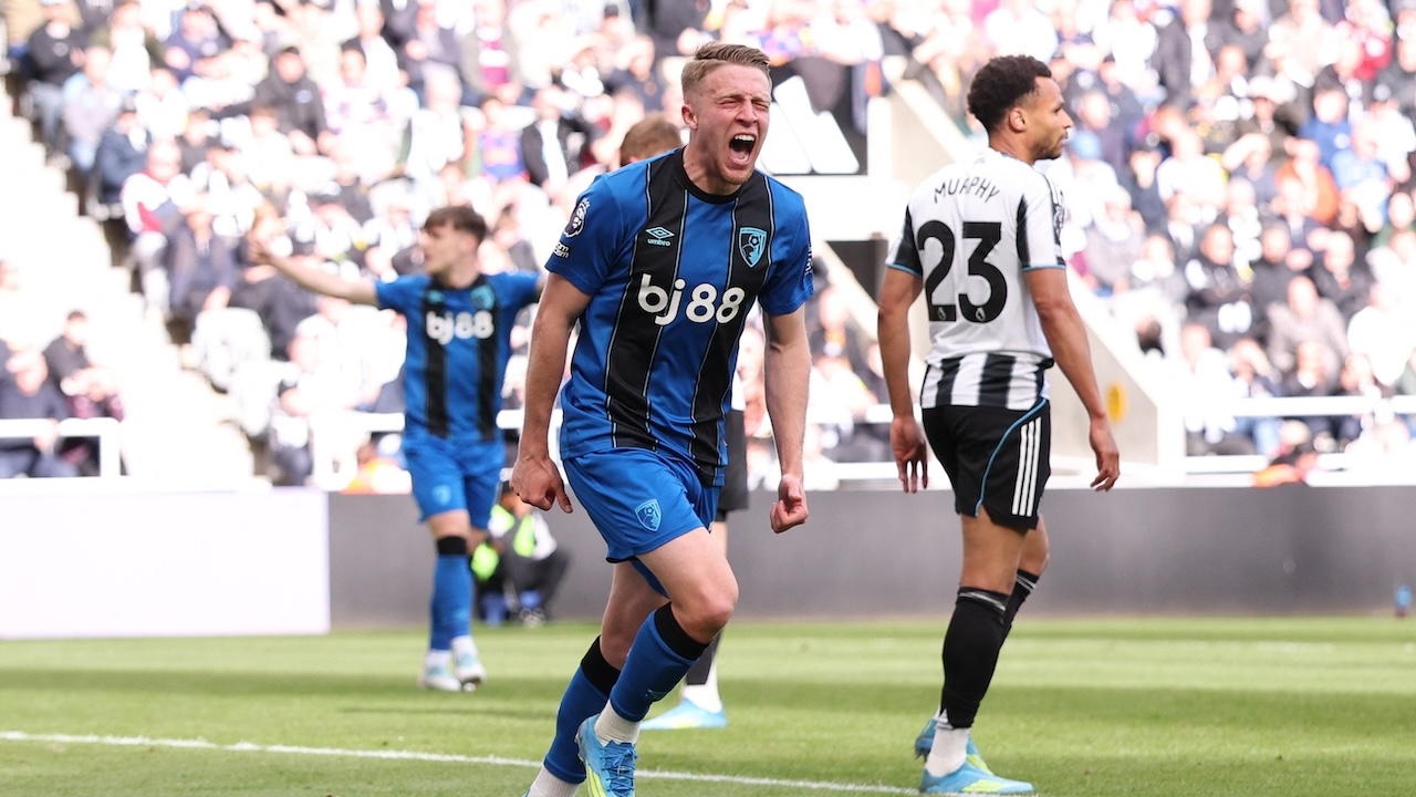 Bournemouth 2-1 newcastle. (photo credit: CHRONICLE MEDIA)