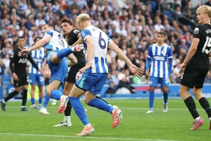 Tottenham 2-2 brighton (photo credit: BBC media)