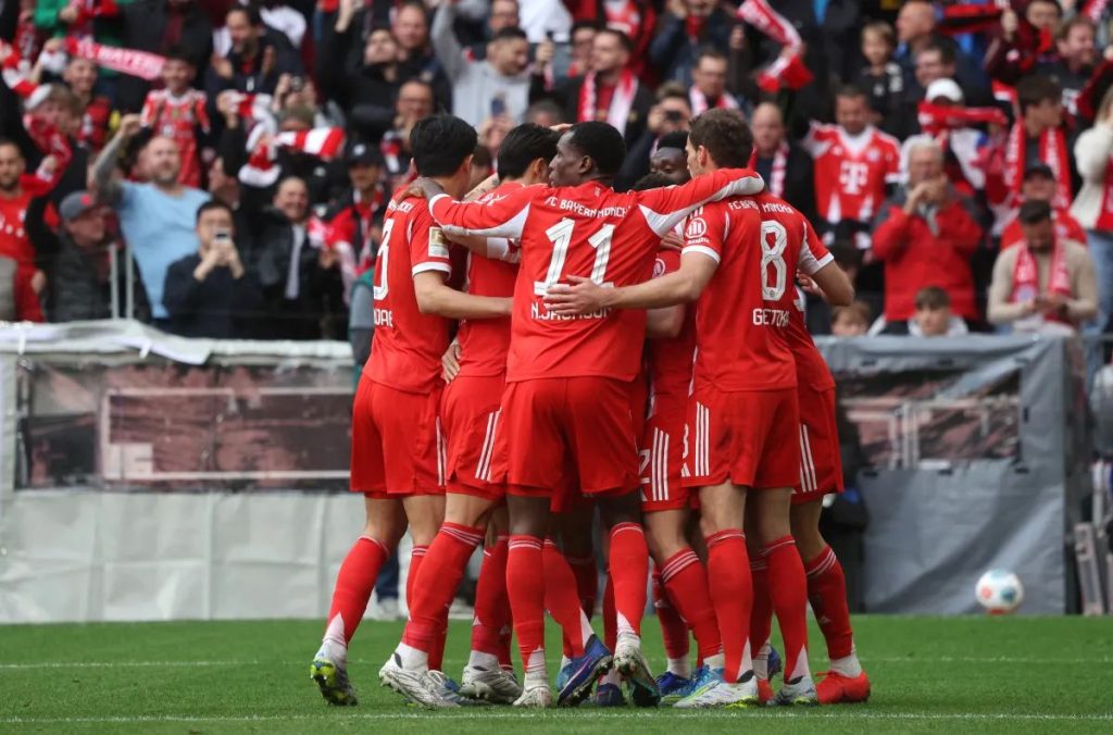 Bayern Munich clinches 35th Bundesliga title in 4-2 win over VfB Stuttgart (photo credit: Bayern Munich media)