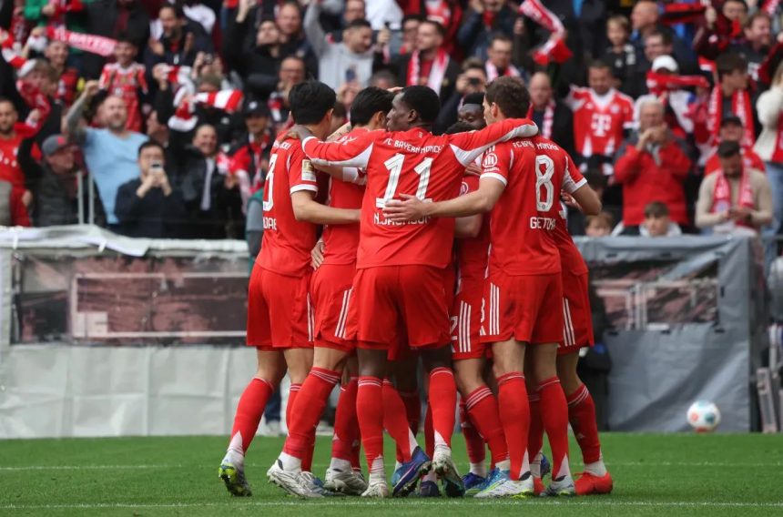 Bayern Munich clinches 35th Bundesliga title in 4-2 win over VfB Stuttgart (photo credit: Bayern Munich media)