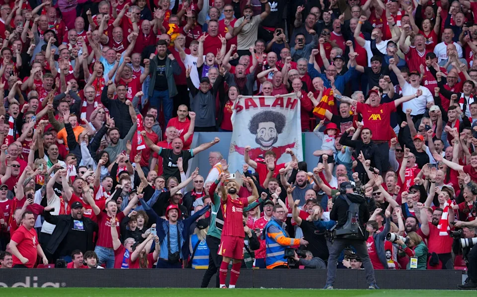 Liverpool fans. (photo credit: Liverpool media)