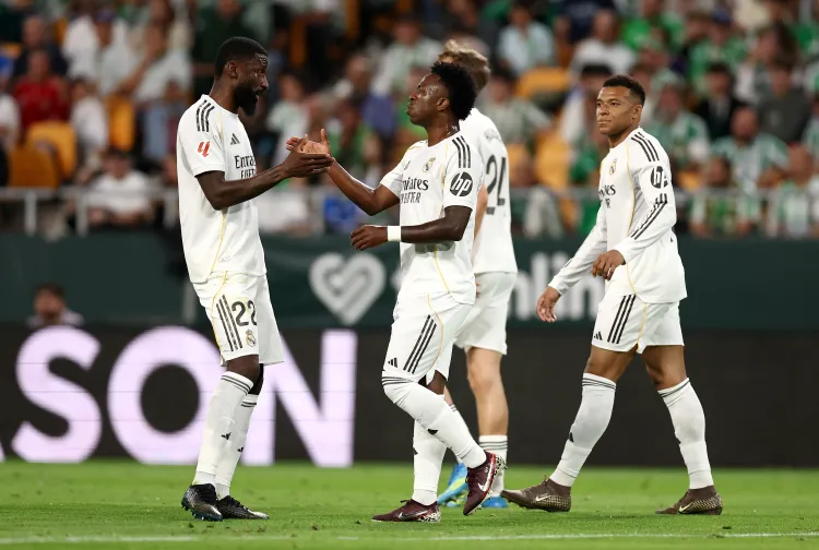 Real Betis 1-1 Real Madrid (photo credit: managingmadrid media)