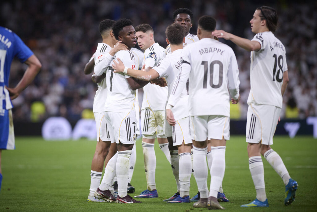 Real madrid 2-0 alaves. (photo credit: real madrid via x)