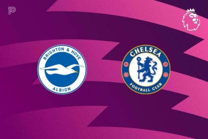 Brighton vs chelsea. (photo credit; premier league media)
