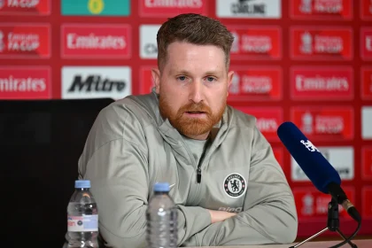 McFarlane during press conference. (photo credit: chelsea media)