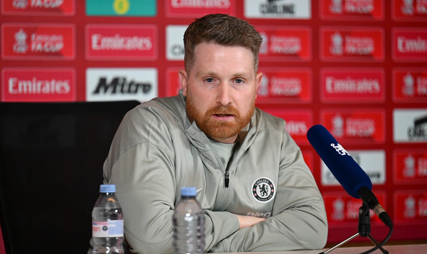 McFarlane during press conference. (photo credit: chelsea media)