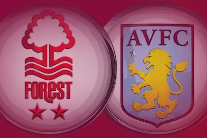 Nottingham vs aston villa . (photo credit: skysport media)