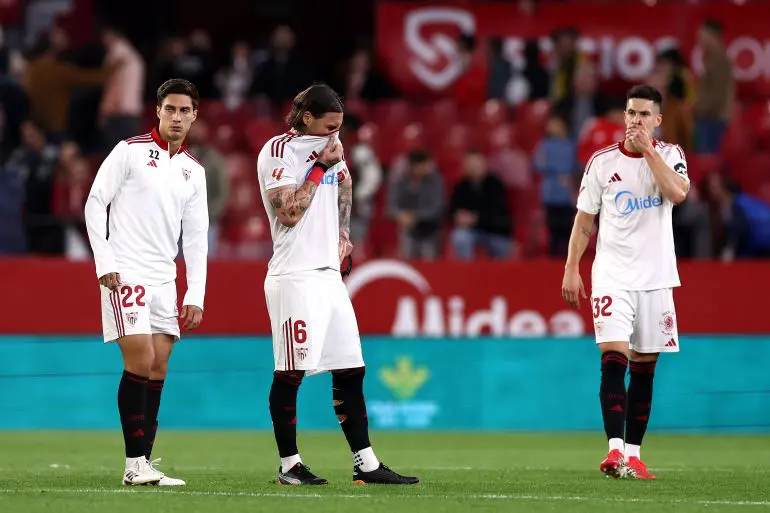 SEVILLA 1-2 OSASUNA. (PHOTO CREDIT: SEVILLA VIA X)
