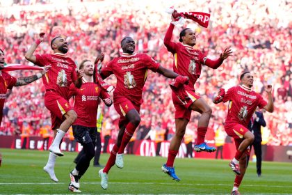 liverpool celebrating. (photo credit: liverpool media )