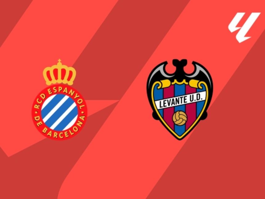 Espanyol vs levante. (photo credit: onefootball media)