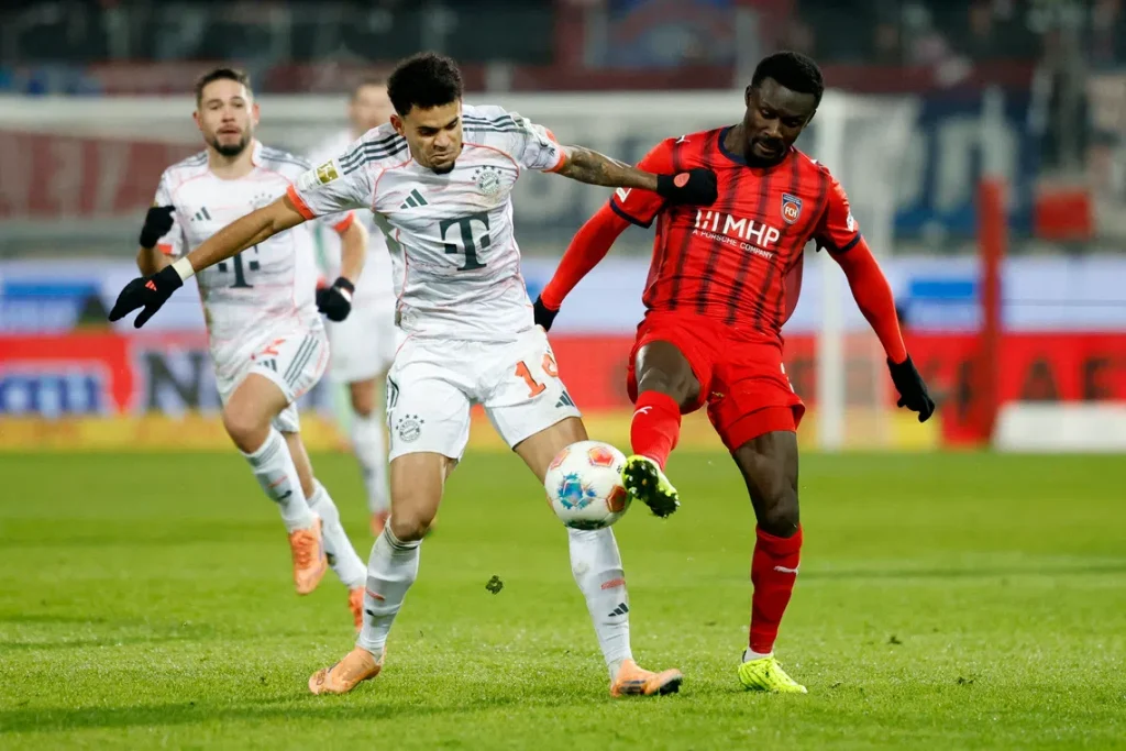 Bayern munich v Heidenheim (Photo credit: straitstimes media)