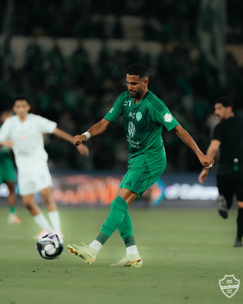 Riyad Mahrez (Photo credit: Al Ahli media)