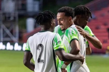 Debutant Azeez Fires Nigeria Into Unity Cup Final (Photo credit: Pulse Nigeria)