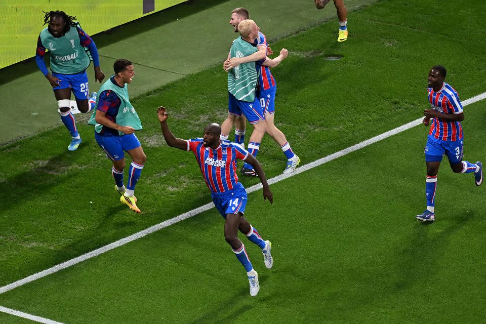 MATETA celebrate his goal (Photo credit: Crystal palace media)