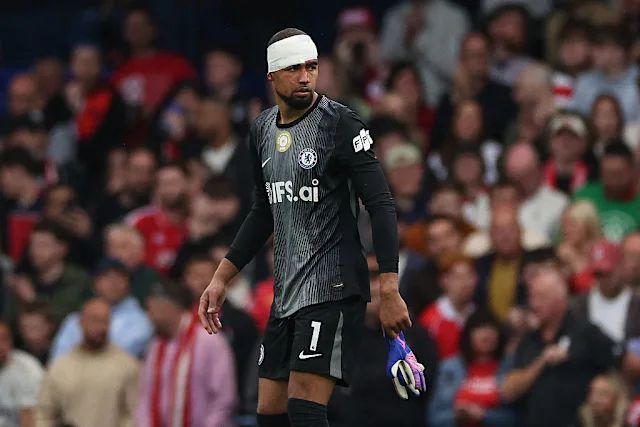 Robert Sanchez injured (Photo credit: yahoo sports)