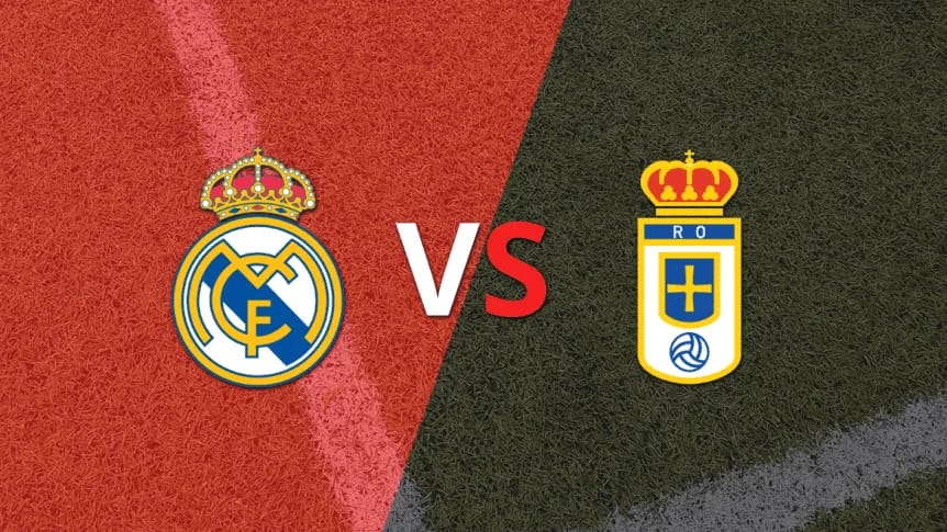 Real Madrid Vs Real Oviedo (Photo credit: TYC Sports)