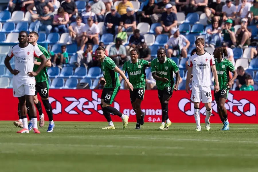 Sassuolo 2-0 AC Milan (photo credit: Sempremilan media)