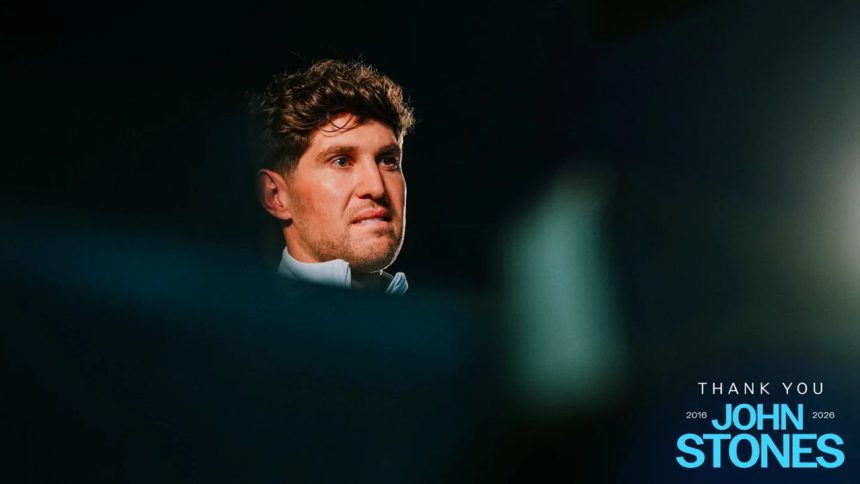 John Stones (Photo credit: Manchester city media)