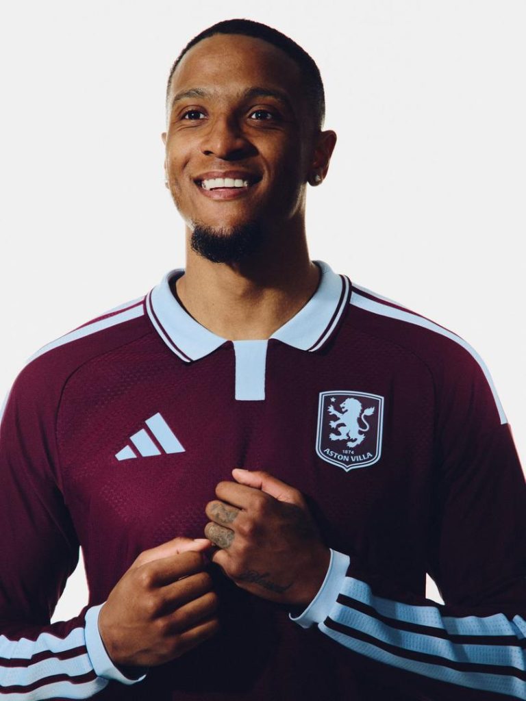 Aston villa new kit (Photo credit: Aston villa media)