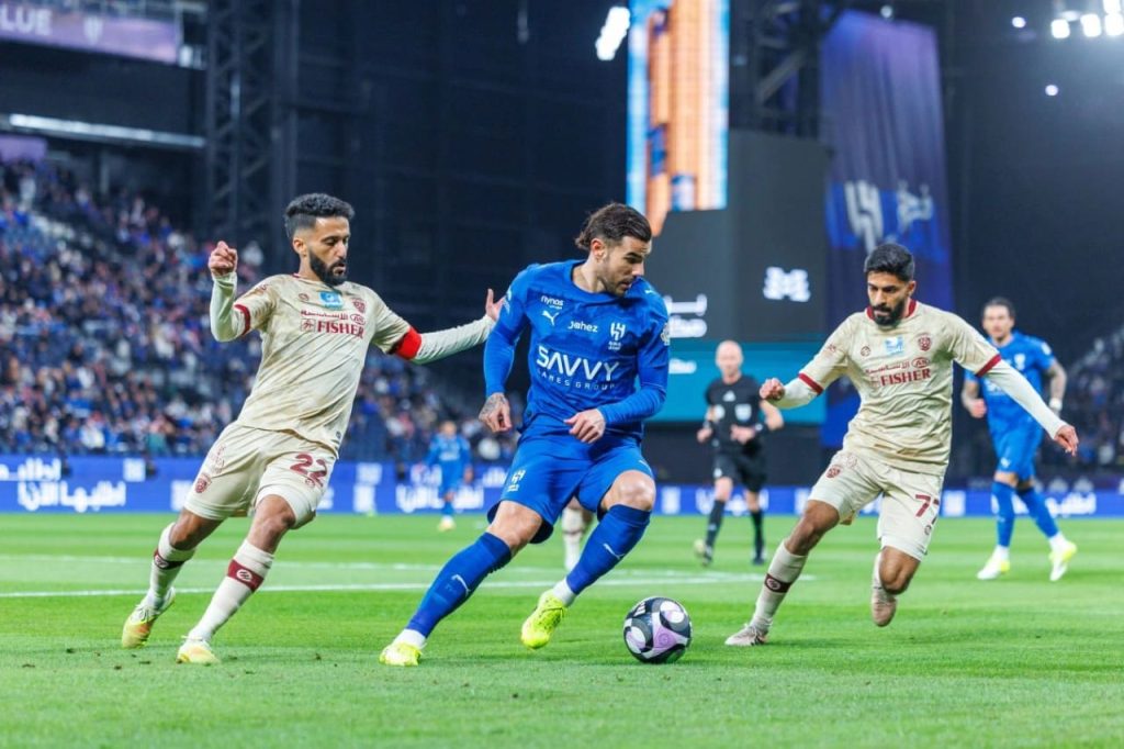 Al-Fayha vs Al-Hilal (Photo credit: Al Hilal media)