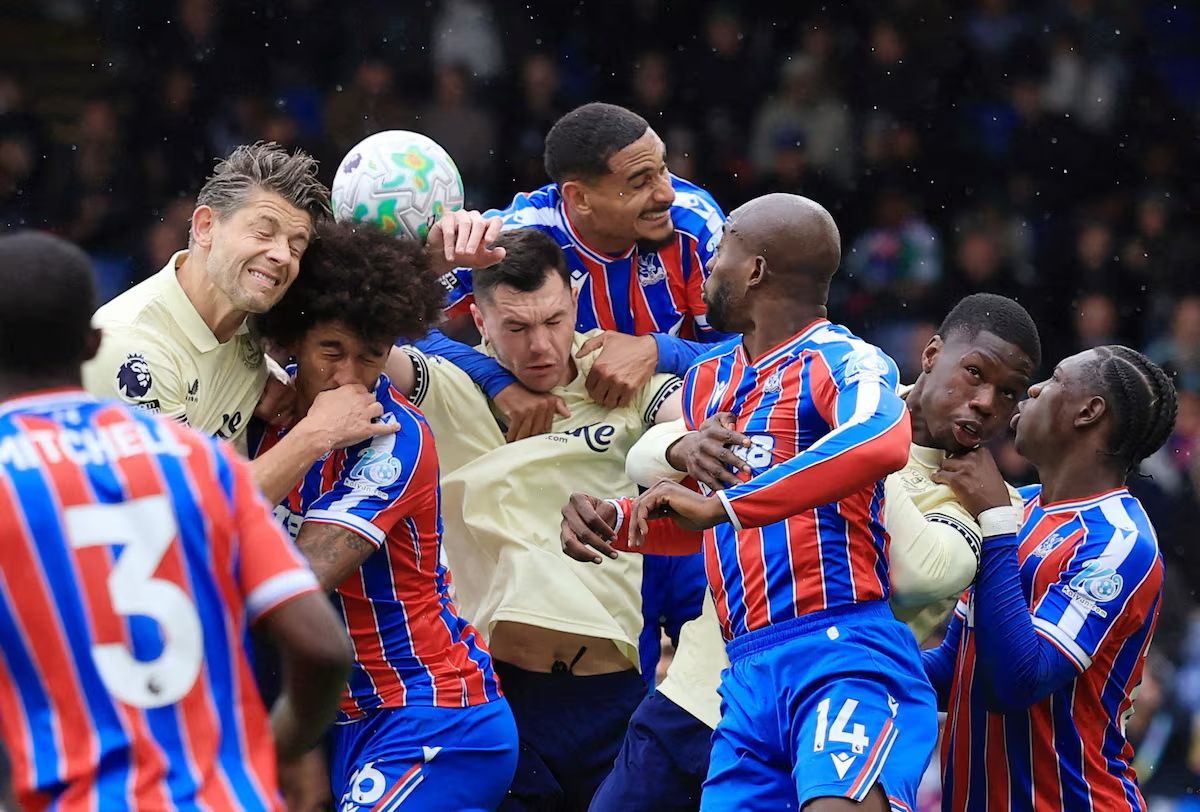 Everton vs Crystal Palace (Photo credit: Reuters)
