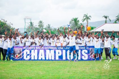 Port City FC have been crowned Access Bank Division One League Zone 3️⃣ champions (Photo credit: acces bank division media)