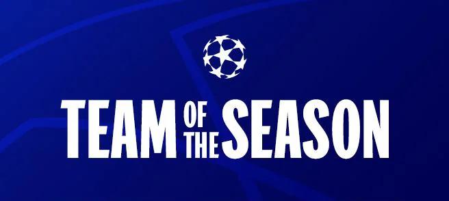 UEFA Champions League Team of the season (Photo credit: UEFA Web)
