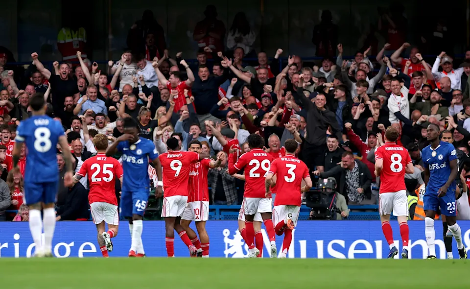 chelsea 1-3 nottingham forest. (photo credit: forest via x)